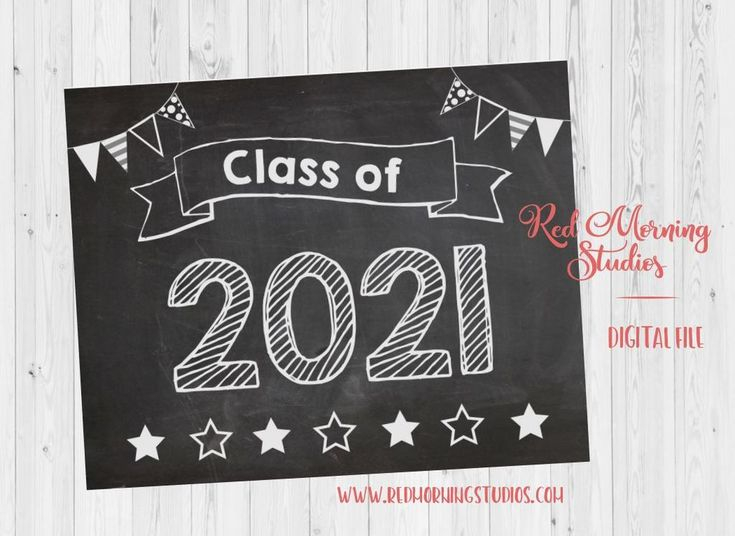 Class Of 2021 Sign PRINTABLE Class Of 2033 Last Day Of School Sign 