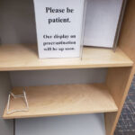 Display At My Local Library Library Book Displays Library Humor