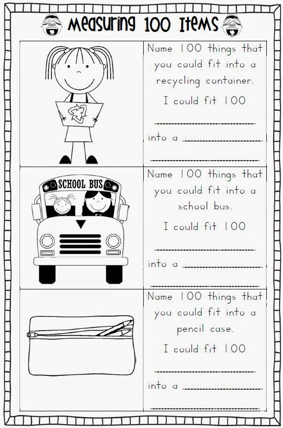 February Printables COMBO 100th Day Of School And Valentine s Day