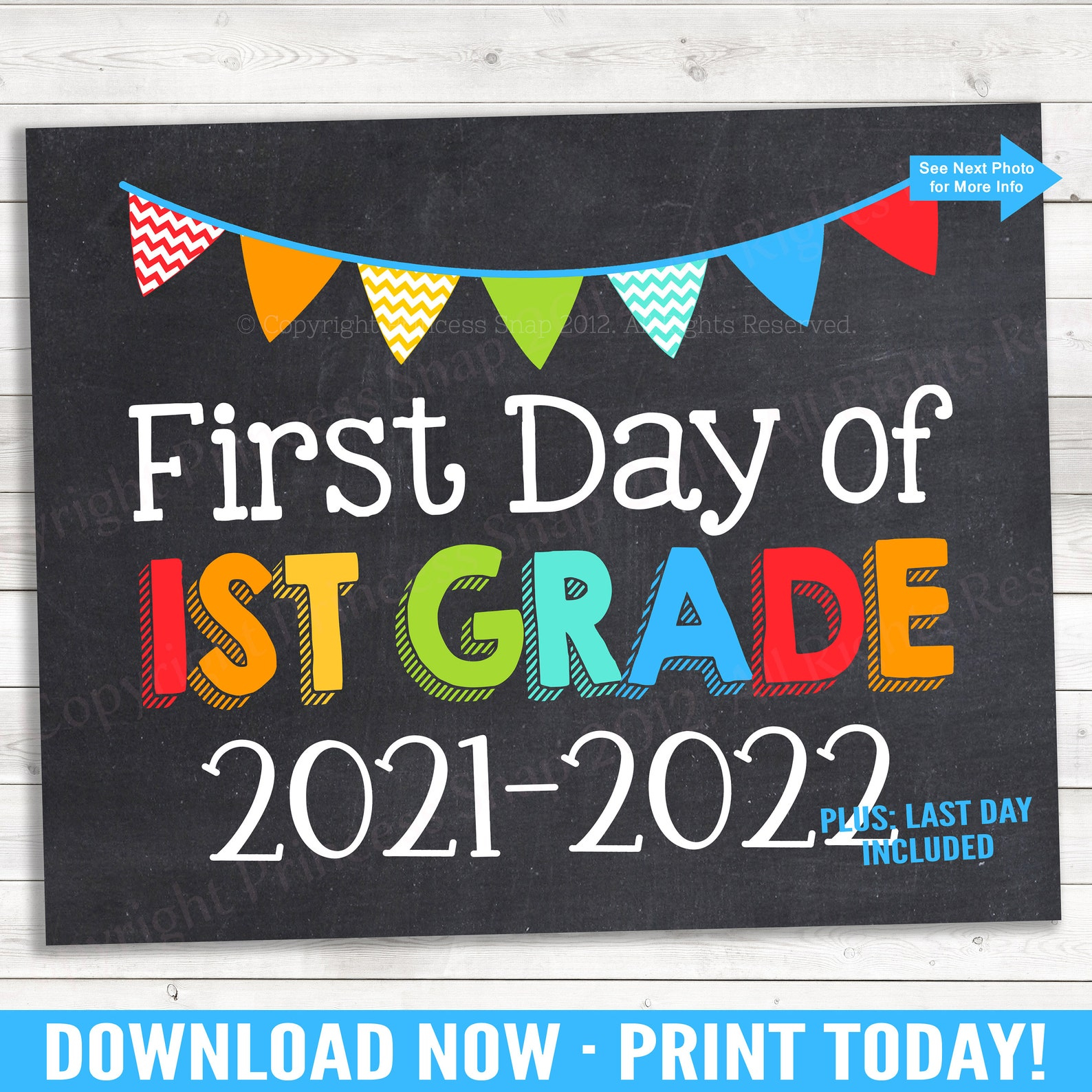 First Day Of First Grade 2021 2022 School Photo Prop Etsy First Day Of First Grade 2021 2022 School Photo Prop Etsy