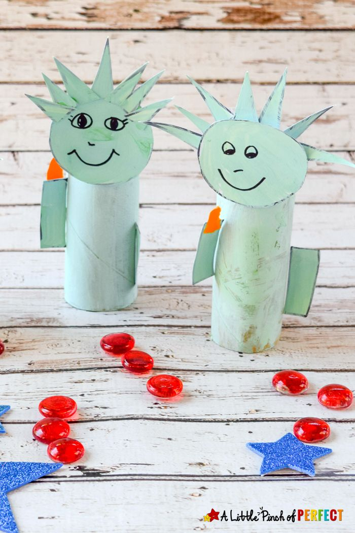 Statue Of Liberty Toilet Paper Roll Craft And Free Template For 4th Of Statue Of Liberty Toilet Paper Roll Craft And Free Template For 4th Of