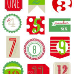 12 Days Of Christmas Free Printable A Girl And A Glue Gun