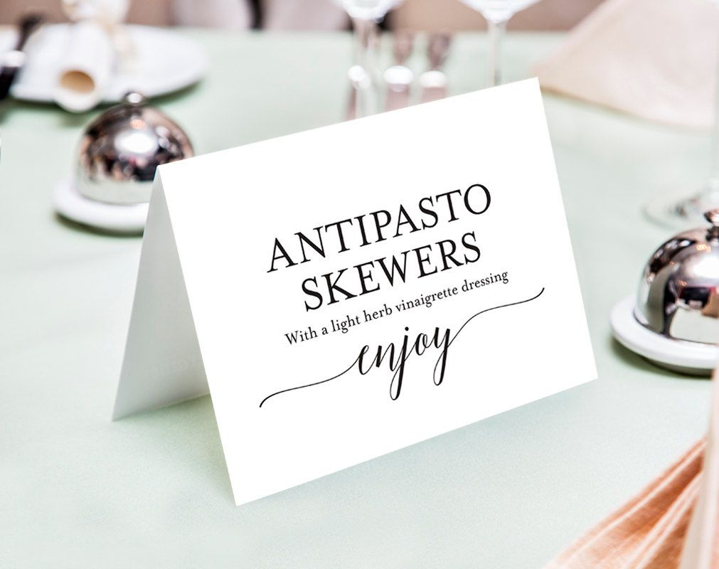 Buffet Sign Buffet Food Sign Buffet Cards Food Labels Etsy Buffet 