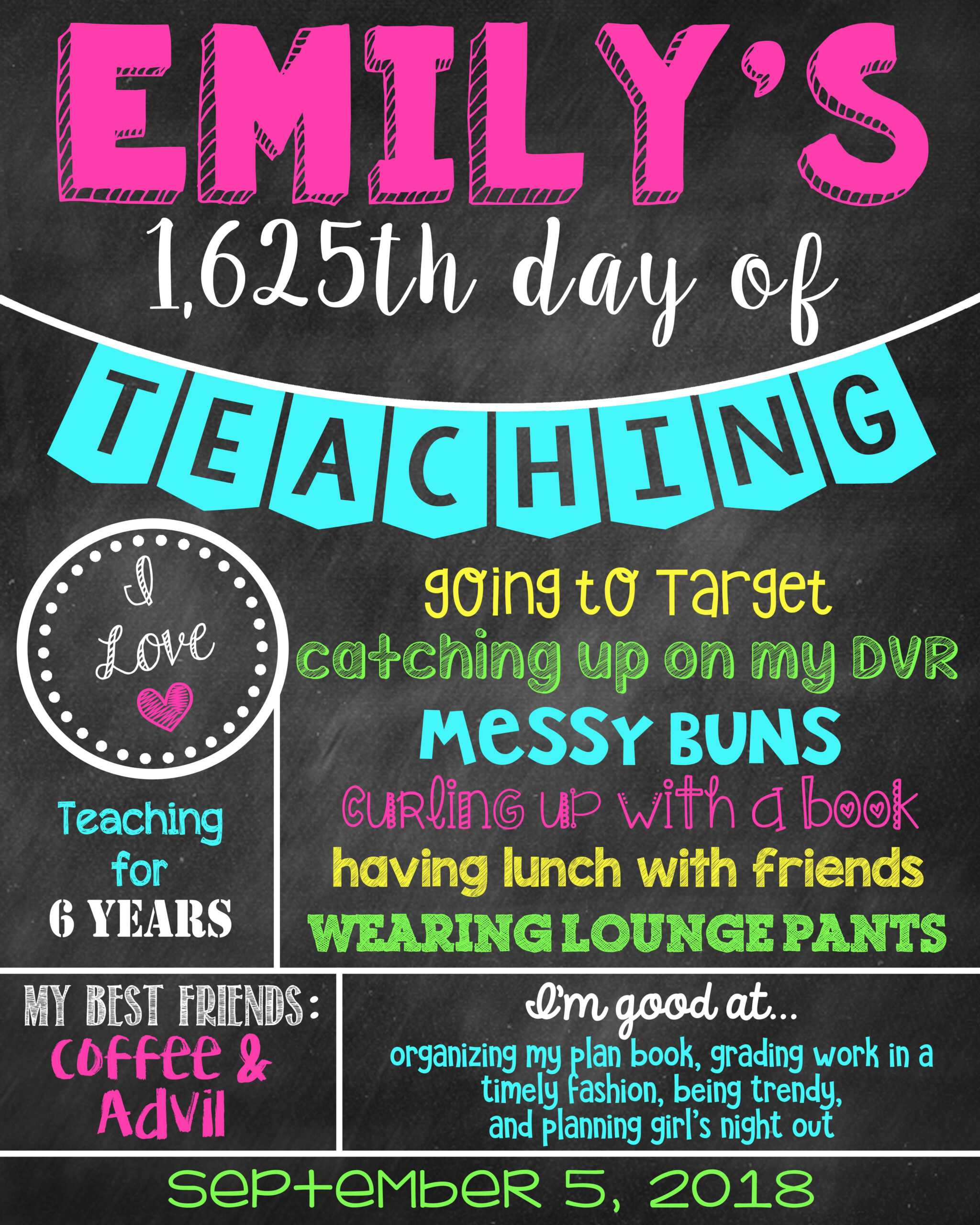 First And Last Day Of School Image By Chalking It Up Boards Teacher First And Last Day Of School Image By Chalking It Up Boards Teacher