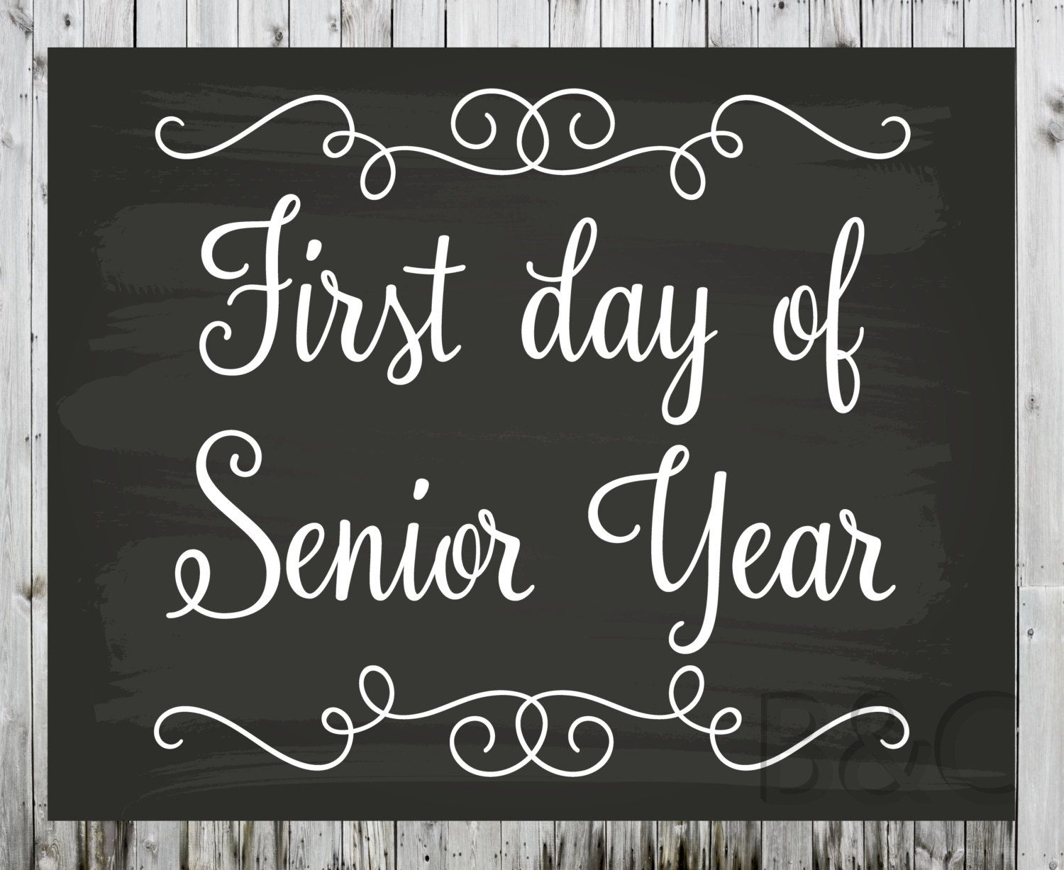 First And Last Day Of School Printable Sign First And Last Day Of