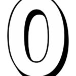 8 Best Printable Block Number 0 Printablee